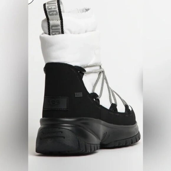 NEW UGG Yose Puffer Mid Waterproof Boots white for women 764mn - Picture 7 of 8